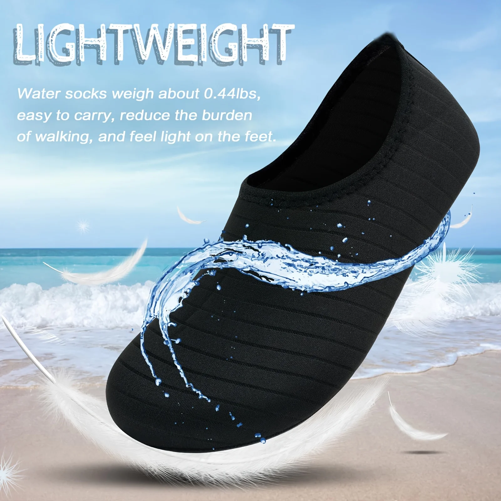 1Pair Water Shoes Women Men Ba - Aquatic Sports Shoes avis et prix
